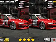 Citroen Car Difference free online spot the difference puzzle game featuring two car pictures on PlayArcadeHub