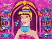 Princess Cinderella Makeover free online spa and dress up game on PlayArcadeHub