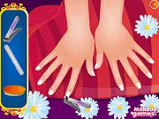 Play Nail Spa Salon online game free on PlayArcadeHub - manicure and nail art simulation for girls