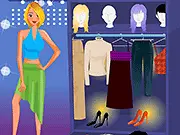Fashionista Dressup free online girl's fashion game screenshot