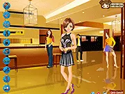 Play Dazzling Outfits free online high fashion game, helping a girl select a glamorous gown for a VIP mansion party