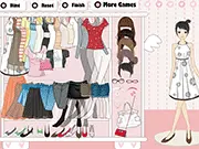 Maggie Shopping Dressup game, fashion styling, dress-up and accessories
