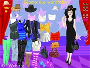 Glamorous Wardrobe Dressup free princess fashion game online