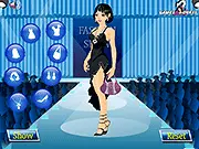 Play Fashion Show Dress Up free online fashion model styling game