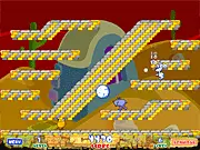 Free online Snowy The Bear's Adventures game, classic arcade platformer with arctic bear hero