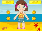Let's Go to the Beach Dressup! free summer online styling game on PlayArcadeHub