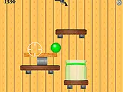 Shoot 'N' Roll Carnival free online game physics puzzle shooting 64 levels