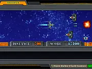 Play Starship: Dark Matter free online, shoot alien spaceships, escort Starship One to safety