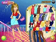 Play Roslyn Doll Dressup free online game, girl choosing clothes from a large virtual closet, fashion and styling game