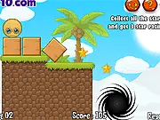 Swap Swaps free online puzzle game screenshot showing 'good' and 'evil' aliens on a tiled grid, requiring strategic swapping to guide the uninfected to safety.
