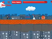 Play Groom on the Run 2 free action running game, groom running away from brides, arcade shooting game