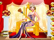 Tina Queen Dressup free online game royal fashion gowns and crowns