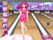 Bloom Bowling Dressup free online game, casual fashion makeover, styling game for girls on PlayArcadeHub