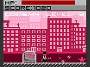 Play PunkTron Defender free online game, tower defense shooter, upgrade Punktron, collect coins