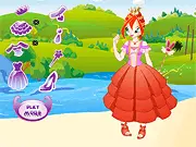Princess Bloom Dressup game play free online fashion and accessories