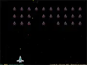 Play Invaders from the Strange Space free online shooter, retro shmup game, accuracy bonus scoring