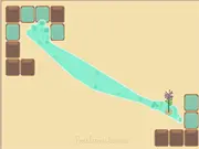 Screenshot of Watery sandbox game showing an amoeba creature growing unique abstract plants