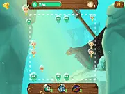 Play Octopus Battle free online game, physics puzzle, aim and launch octopuses, knock opponent out