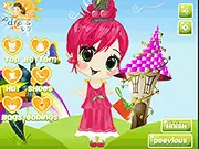 Berry at Fruitland dress up game online free, style cute mystical creature
