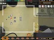 Free online Desktop Tower Defense game image, showing a maze of towers built on a virtual office desktop map