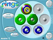 Play The Rings free online stacking puzzle game on PlayArcadeHub