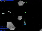 Play Rocky Rescue online free, asteroid field rescue game, space pilot action, blast rocks and collect escape pods