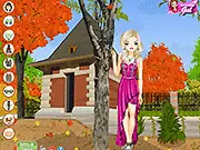 The Season of Fall Fashion dress up game free online choosing colorful autumn clothes