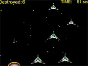 Play Space Spaz free online simple arcade shooter game on PlayArcadeHub