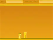 Spin Sprint free online game screenshot, disorienting spinning platformer action, challenging gravity on PlayArcadeHub