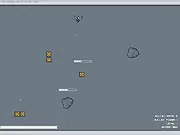 Play Asteroid Adventure free online space shooter game, featuring ships, asteroids, and space worms on PlayArcadeHub.