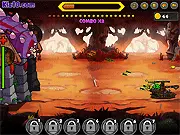 Play The Castle Runner free online, a mobile castle uses arrows and cannons to smash thousands of enemies