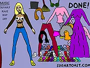 The Ultimate Dress Up Game free online parody, hilarious fashion game, play bad dress up game on PlayArcadeHub