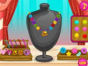 Gift For My Mom free online game screenshot, designing and decorating personalized jewelry for a mother