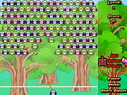 Play Birds Bubbleshooter free online, featuring colorful, cute bird characters used as bubbles in a classic aiming and matching game.
