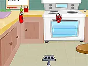 Tomato Fun game screen showing a paddle bouncing several red tomatoes high into the air to prevent them from hitting the ground