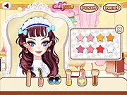 Magic Maid dress-up game free online, choosing fantasy clothes and accessories to create a magical maid look