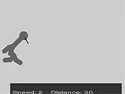 Ragdoll Toss free game, launching a stickman ragdoll with a cannon to achieve maximum distance online