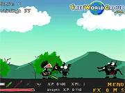 FWG Knight 2 Black Knight free online action brawler game, ink-blot world fighting enemies, upgrade weapons and defeat bosses