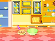Play Make Chocolate Muffins free online cooking game - learn to bake and serve virtual chocolate muffins