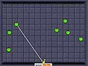 Play Blob Catcher free online game, use a grappling hook cannon to catch colorful blobs and stop their escape