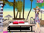 A Holiday in the Bahamas dress up game free online tropical summer fashion
