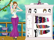 Mount View Girl Dress Up free online fashion game, styling a girl to look like a model, mountain view clothes and accessories