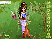 Forest Beauty dress up game free online, styling a woodland fairy character, play enchanting nature games on PlayArcadeHub