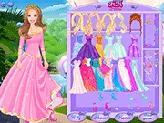 Beauty and Unicorn free online game screenshot, dress-up princess and fantasy unicorn, play arcade hub