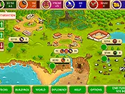 Pre-Civilization: Marble Age strategy game screenshot showing a map of ancient Greece and a menu for researching new technologies and building structures.