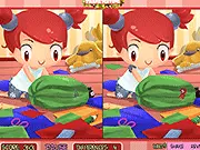 Play Fun Thanksgiving Day free online, spot the difference game with holiday pictures