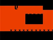 Inverted Y game screenshot showing the character navigating an obstacle by flipping gravity in a platform puzzle level