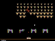Dogs From Space game screenshot, free online shooter, arcade game with alien dog invaders