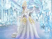 Icy Rococo Princess Dress Up Game Online - style the princess in frosty pastel gowns and 18th-century fashion.