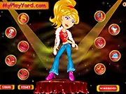 Party Dressup game screenshot, styling a doll for a party night, free online fashion and makeover game